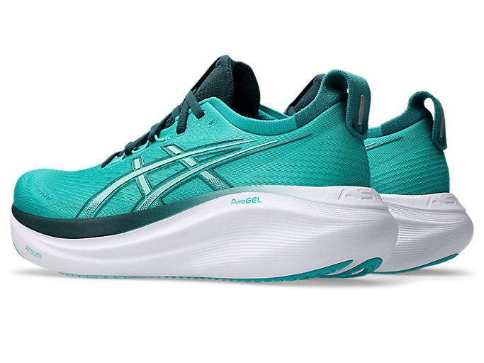 Asics Gel Nimbus 27 - Wave Teal/Saxon Green