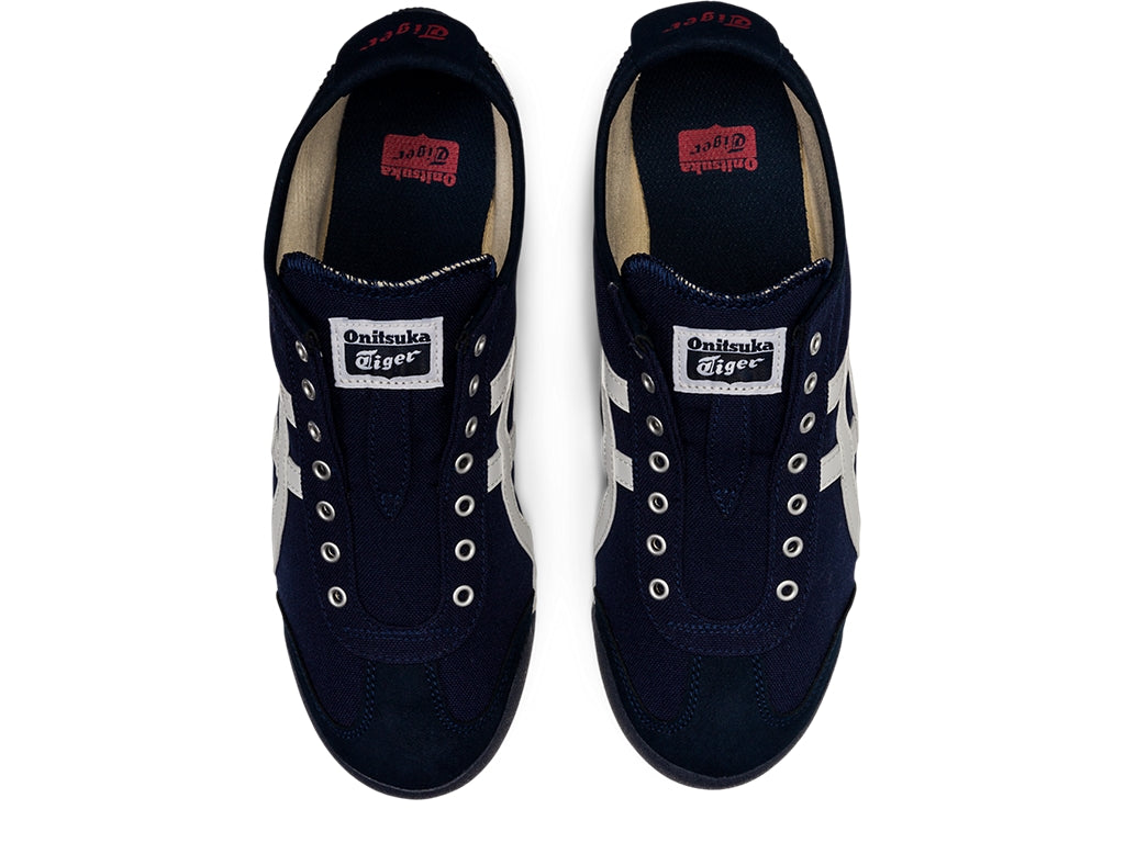 onitsuka tiger mexico 66 slip-on - navy off-white red