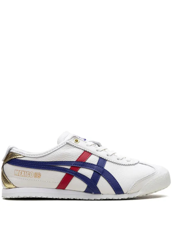 Onitsuka Mexico 66 - White Blue Red Metallic Gold