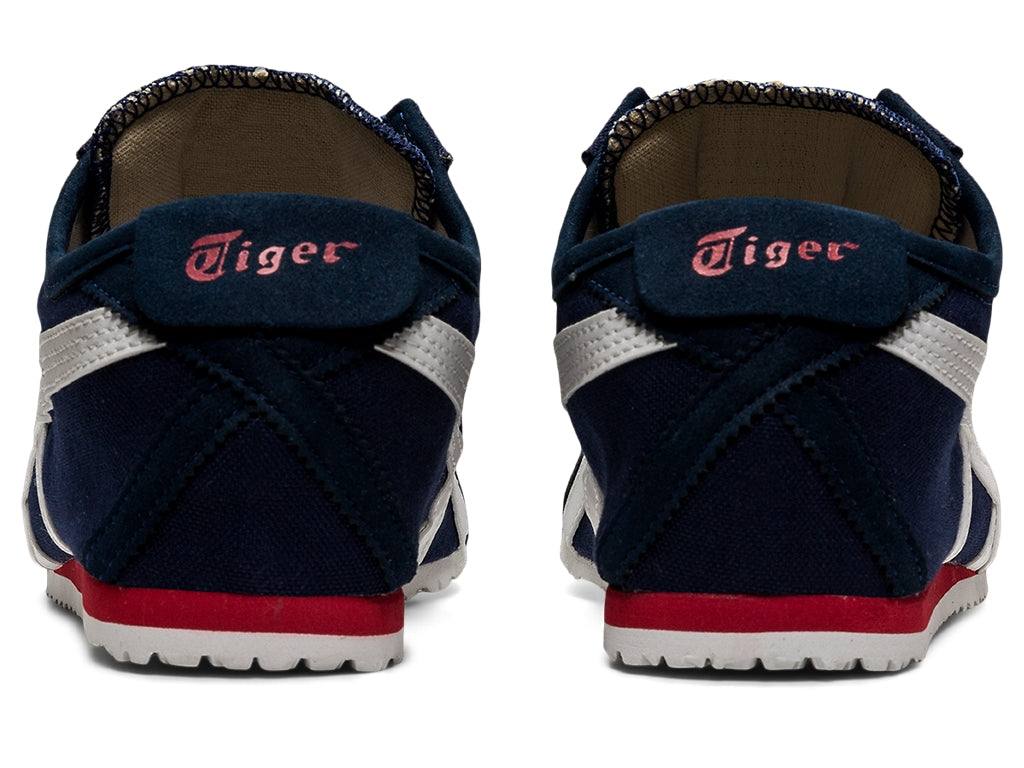 onitsuka tiger mexico 66 slip-on - navy off-white red