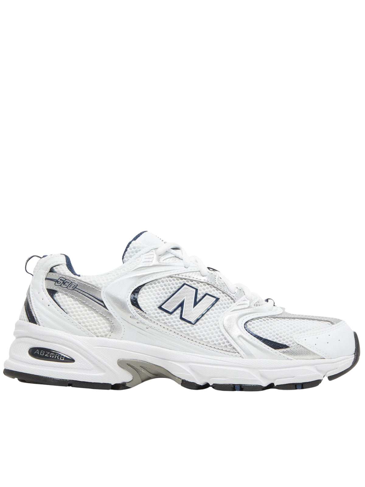 New Balance 530 - White Silver Navy