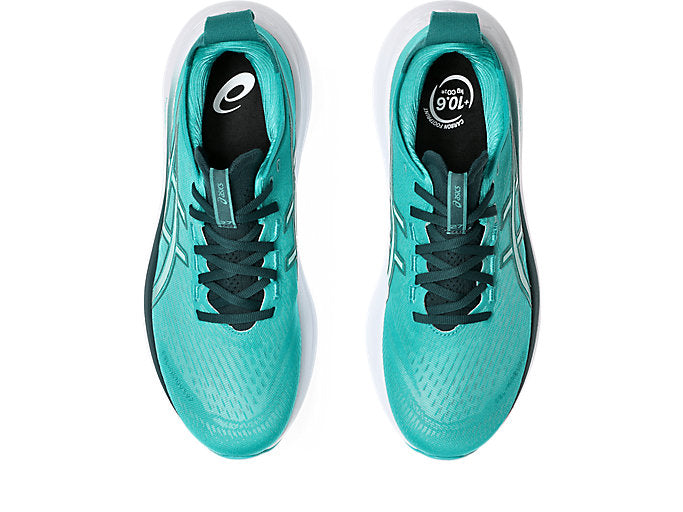 Asics Gel Nimbus 27 - Wave Teal/Saxon Green