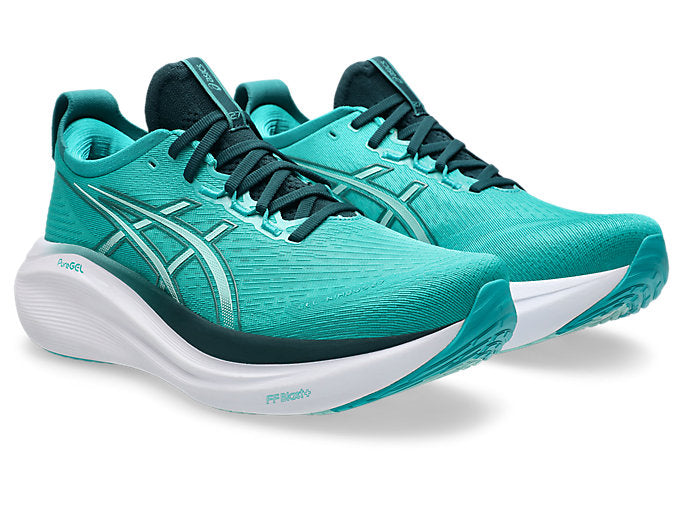 Asics Gel Nimbus 27 - Wave Teal/Saxon Green