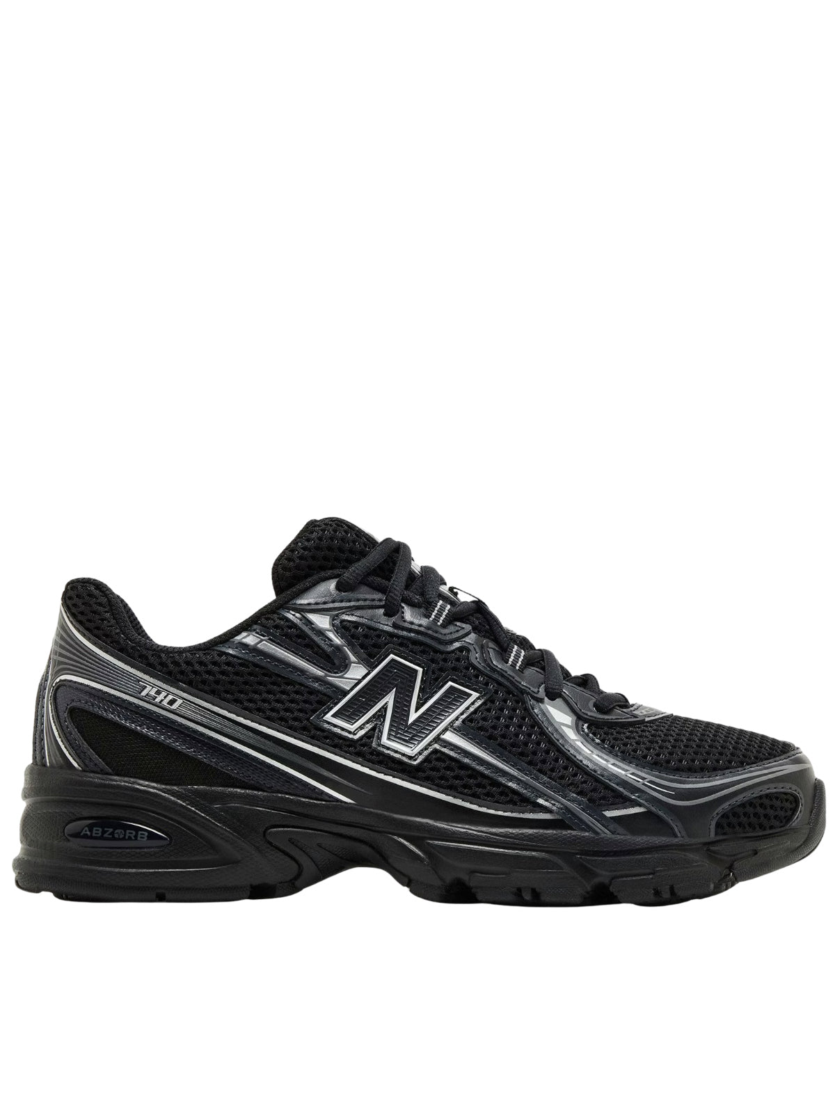 New Balance 740 - Black Grey Silver